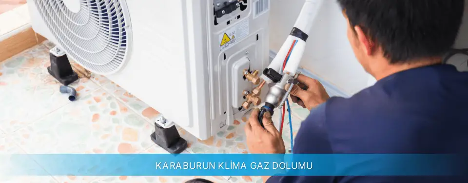 Karaburun İlçemi Midea Klima Gaz Dolumu